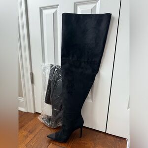Good American Slouchy Above the Knee Boots, size 5.5